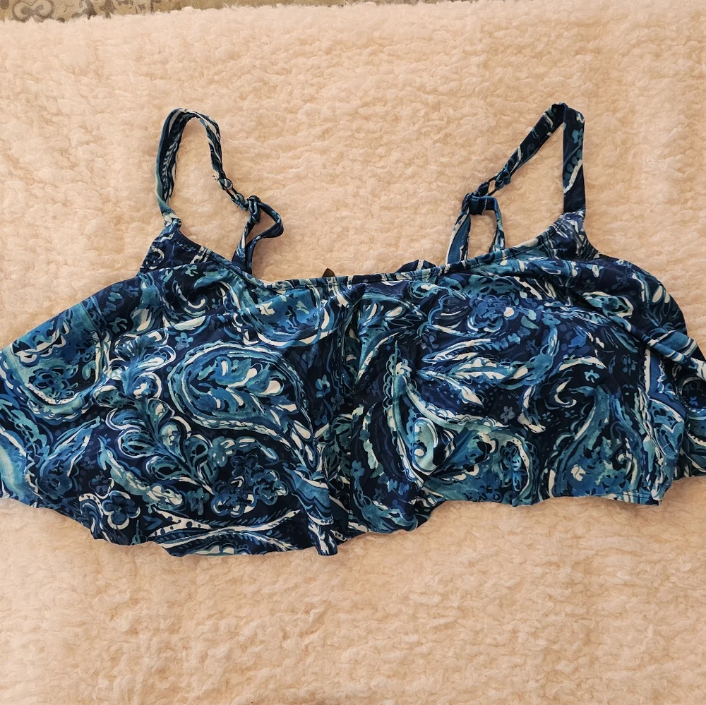Blue Swirl Bikini Set - Picture 4 of 5